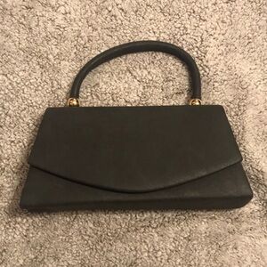 Kendall & James Dark Gray Faux Leather Clutch